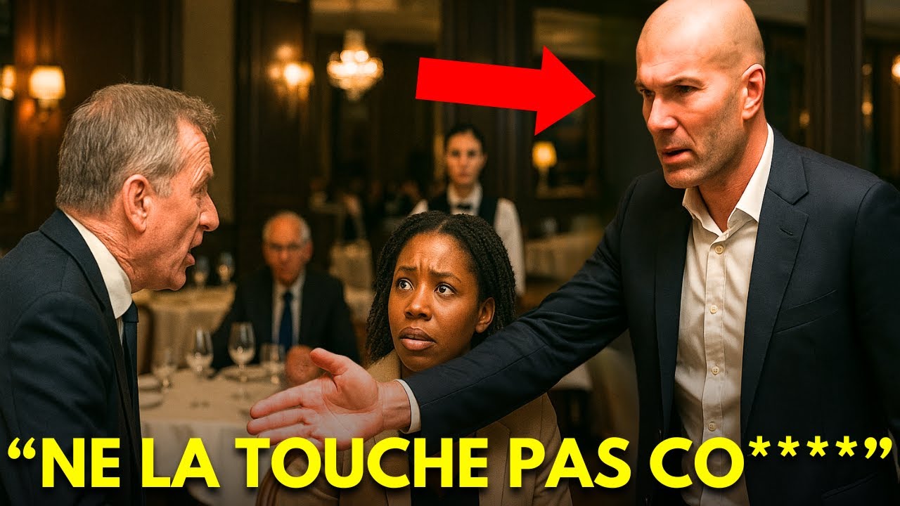 Zidane Défend une Femme Victime de Racisme dans un Restaurant de Luxe
