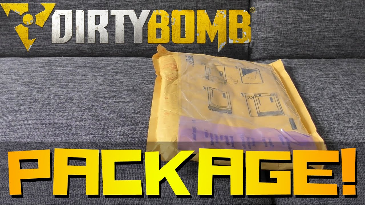 Dirty Bomb | Package From Nexon?? (Unboxing!!+Face)