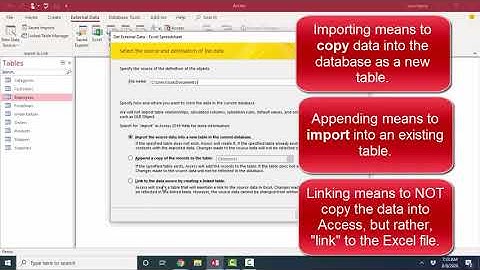 Microsoft Access A to Z: Preparing and importing data