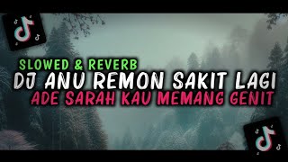 DJ ANU REMON SAKIT LAGI X ADE SARAH KAU MEMANG GENIT (SLOWED \u0026 REVERB)