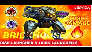Power House Is Now With Disk Launchers Mech Arena Gaming With Shaurya