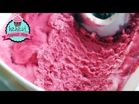 Gurme Vişneli Dondurma Tarifi 🍨 İddia Ediyorum böylesini zor bulursunuz! | Ayşenur Altan