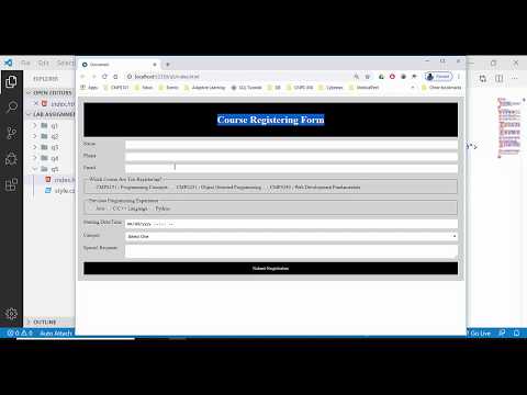 CMPS350 - LAB Assignment 2  CSS