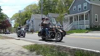 6th Annual Wounded Veteran Motorcycle Ride 5-14-2016 Melrose MA