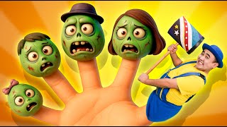 Zombies Finger Family Song Halloween Kids Song Tigi Boo