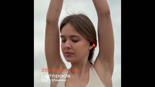 Energy Sistem Lightpods – Open Sound Earbuds with Safety Lights and 25h Battery Life