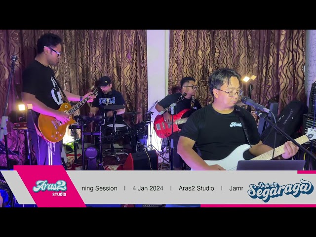 Tak Bisakah  (by Peterpan) - Jamming Session (04.01.2024) - Kugiran Segaraga @ Aras2 Studio class=