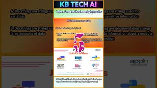 Crack Your Python Interview 1000 Plus MCQs Basic to Advanced 2026 Edition 064