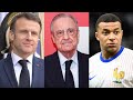 Perez annonce que mbapp ne sera pas madrilne macron humili  demblkm7 sur le banc en cdf 