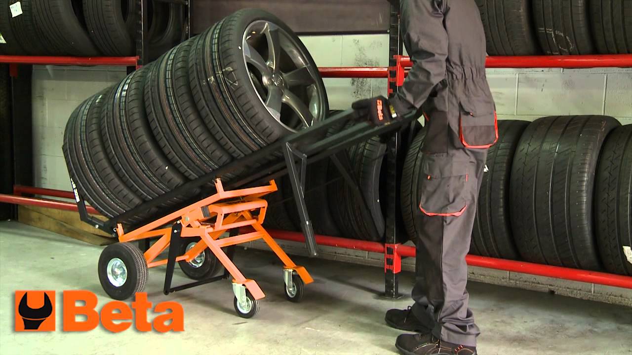 milatools] Trolley porta-herramientas 4 ruedas pivotantes Beta-tools