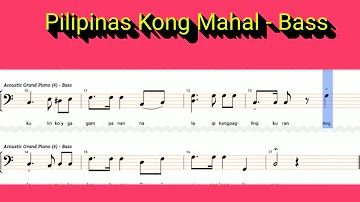 Pilipinas Kong Mahal - Bass