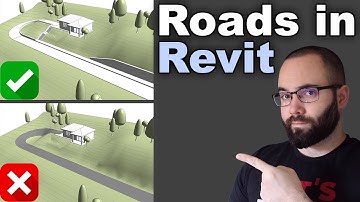 Roads in Revit - Roads from floors in Revit (with Environment for Revit)