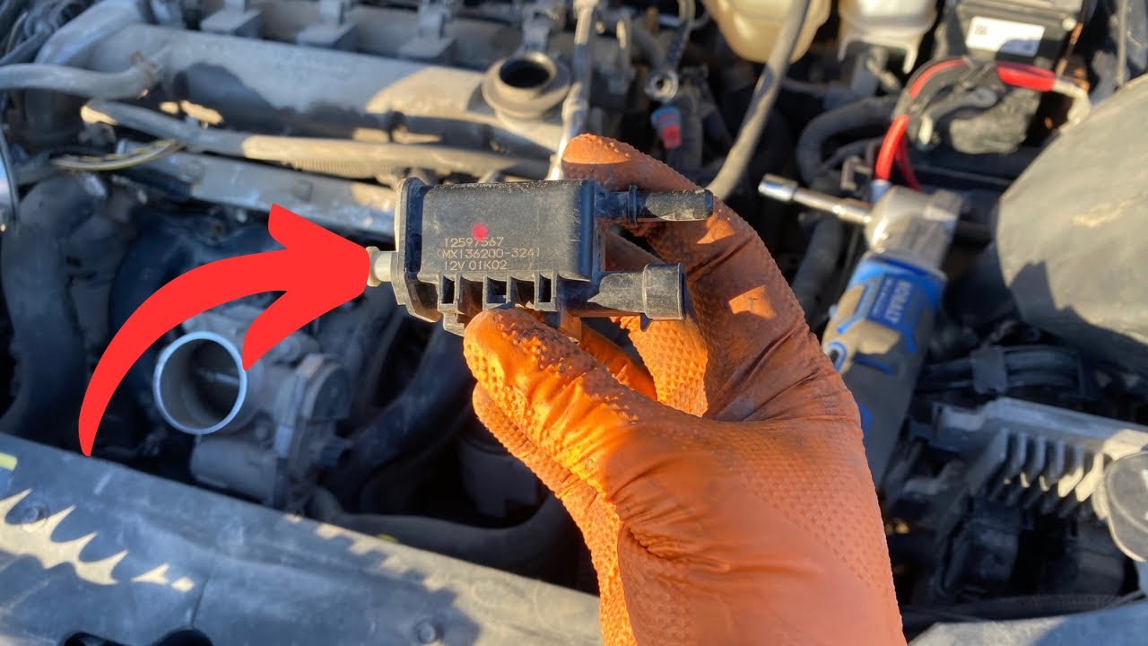 Vapor Canister Purge Solenoid Chevrolet Malibu 2008-2012 2.4l Location, Removal & Installation