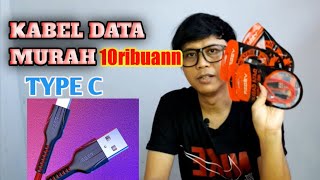 KABEL DATA USB MURAH 10RIBUAN TYPE C // FAST CHARGING REKOMENDASI TERBAIK