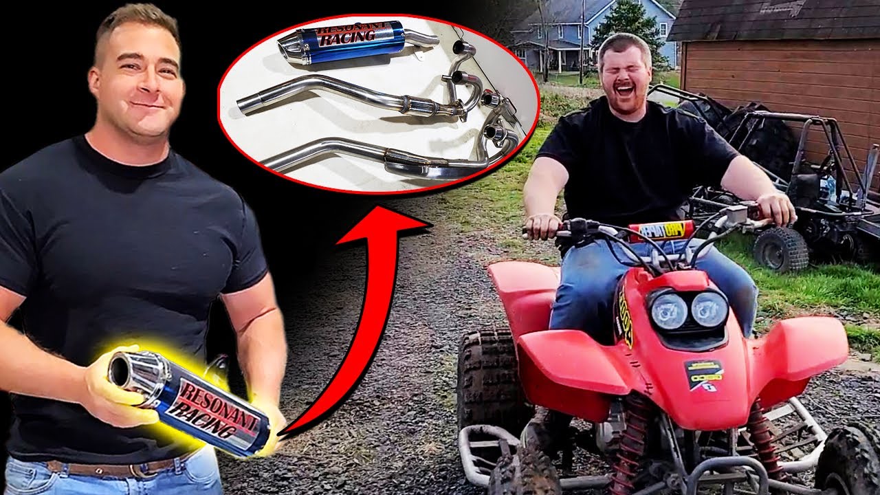 Best Affordable Exhaust for The 400EX and Warrior? Resonant Racing
