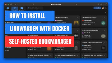 How to Install Linkwarden with Docker | Self Hosted Bookmark Manager
