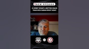 Is Kirby Smart better than Nick Saban right now?  #georgiabulldogs #kirbysmart #nicksaban #football