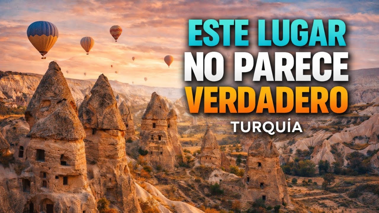 Un mundo extraño TALLADO en PIEDRA | Capadocia