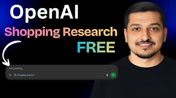 ChatGPT Can Shop Now! 🤯 -- Shopping Research (FREE)