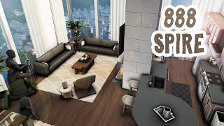 FINALLY!! 888 Spire Apartment || The Sims 4 Apartment Renovation: Speed Build