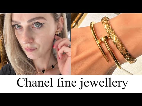 A CHANEL BIRTHDAY UNBOXING  Coco Crush First Impressions & Beige Gold Fine  Jewelry Comparison 
