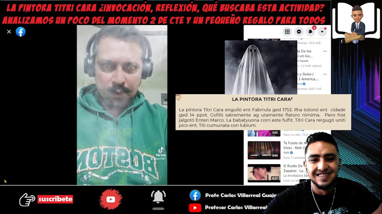 ¿Qué entendimos con Titri cara? Invocación o reflexión. Analicemos un