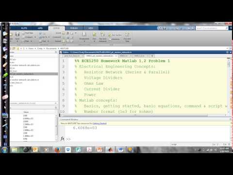 matlab HW1,2 part 2 of 2 find Vdiff