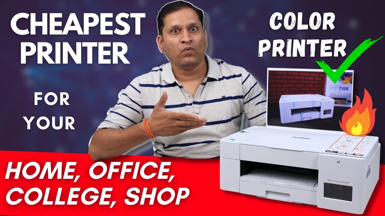 affældige Afvise Stige Cheapest Color Printer for your Home, Office, College, Shop Only At ₹12,000  | Copy Print Scan 🔥🔥 - YouTube
