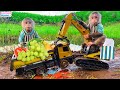 Smart Obi uses a crane to pick fruit so fun