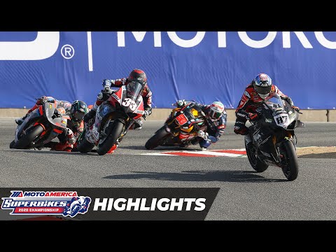 HONOS Superbike Race 2 Highlights at Laguna Seca 2020