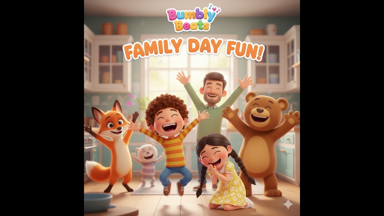 The Family Day Fun Song! 👨‍👩‍👧‍👦 | Celebrating Family Together |  Bumbly Beats