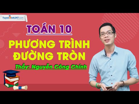 Video: Cách Tìm Phương Trình Của Một đường Tròn