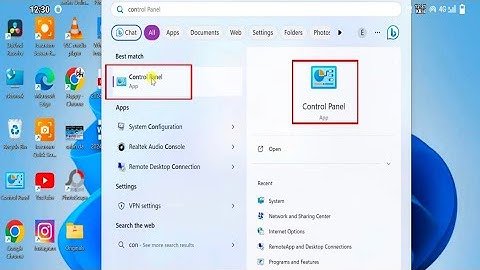 How to Open Control Panel on Windows 11 | Windows 11 Mein Control Panel Kaise Open Kare