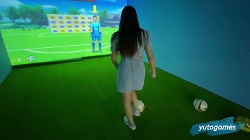Manufacturers direct sales of indoor AR somatosensory interactive projection football