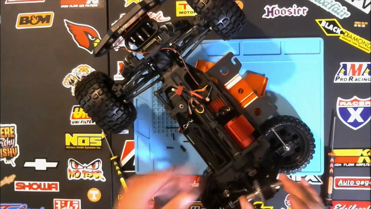 DEERC 200E Part 2 Greasing the Rear Differential YouTube