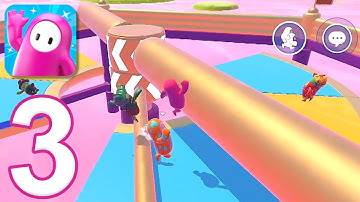 Fall Guys Mobile - Gameplay Walkthrough Part 3 - Finals Marathon (iOS, Android)