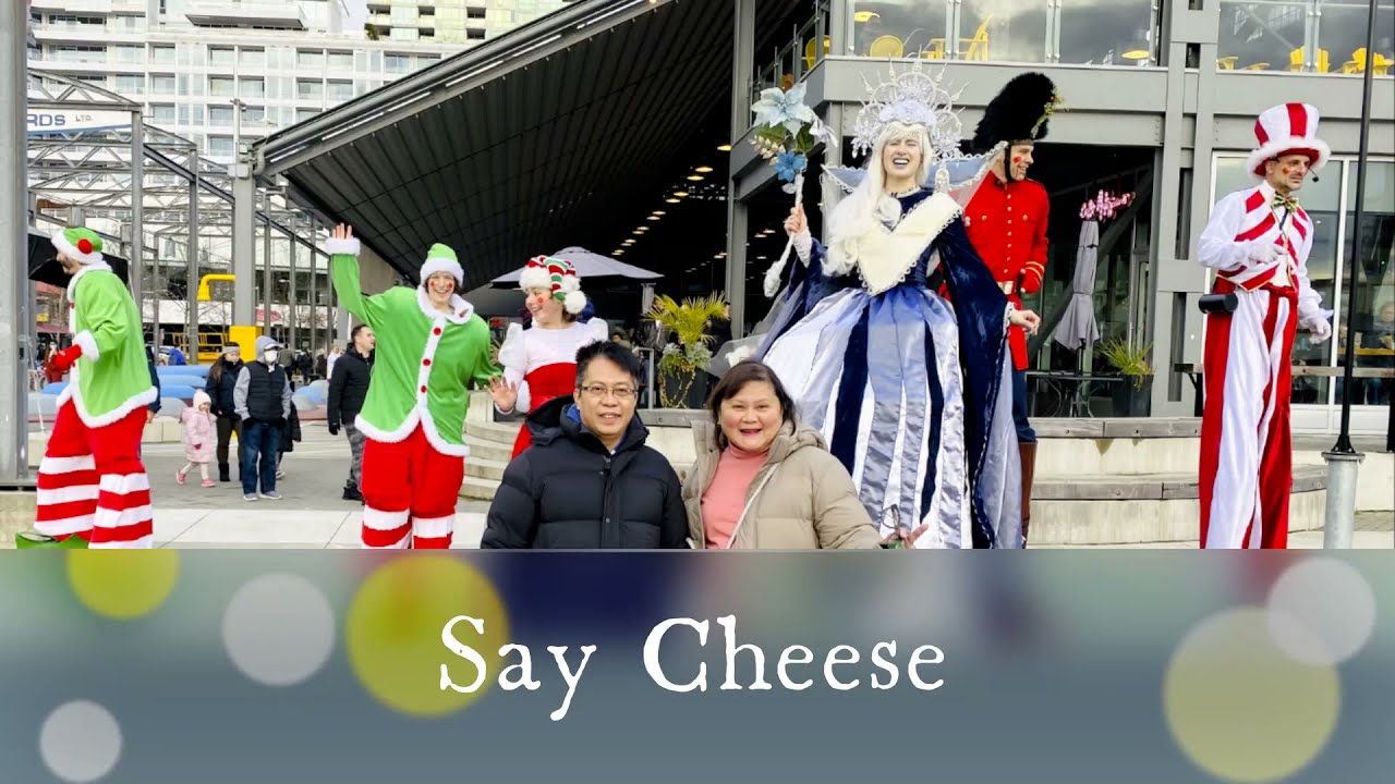Christmas Festivities at The Shipyards in North Vancouver, British