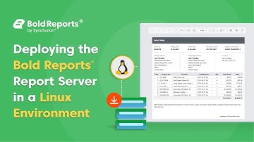 Deploying the Bold Reports® Report Server in a Linux Environment