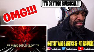 UK WHAT UP🇬🇧!!! THIS TRIO GLITCHY!!! Ghetts - Mount Rushmore (feat. Kano &amp; Wretch 32) (REACTION)
