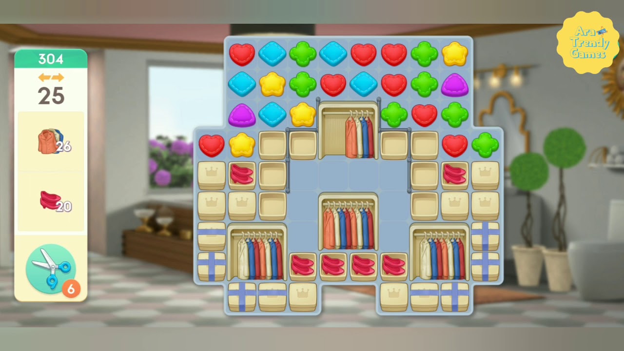 Project Makeover - Level 304 - No Boosters Walkthrough