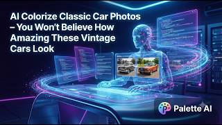 AI Colorize Classic Car Photos – You Won’t Believe How Amazing These Vintage Cars Look! screenshot 1