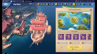 Infinity Kingdom | Harbor Trick! Use 1/4 Gold For Max Soul Crystal ROI