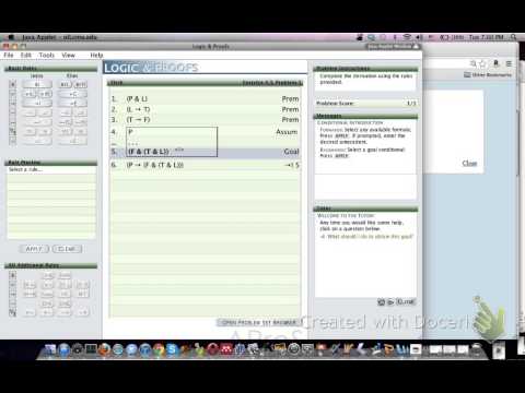 Tutorial: Using Conditional Introduction (Version 2) in the ProofLab