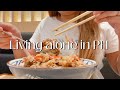Living alone in the Philippines |VLOGMAS? random days with me, japanese restaurant 🍥, grocery vlog