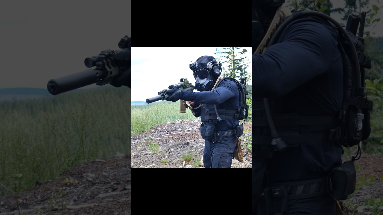 Suppressed AR15 ASMR
