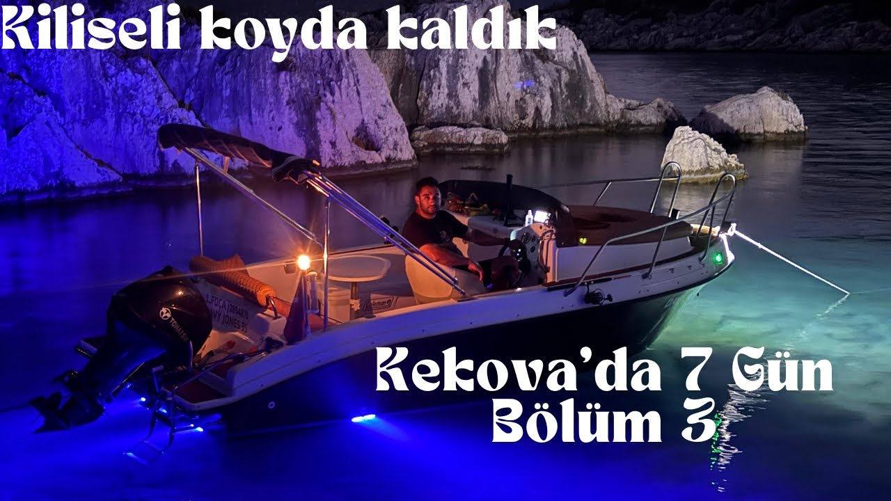KEKOVA BÖLÜM 3!! DENİZDE DONDURMACI BULDUK!! EN GÜZEL KOYLARDA YÜZDÜK!!