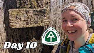 Day 10 | Blowing Across the Border | 2024 Appalachian Trail Thru Hike