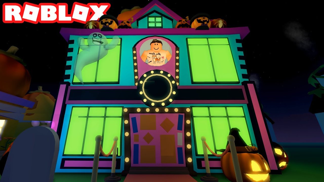 Roblox Meep City Episode 1 Halloween Party House In Roblox
