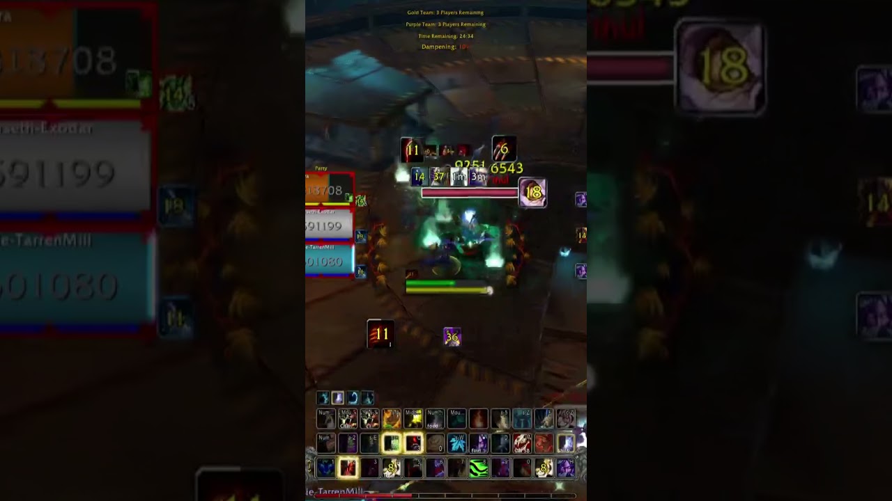 Arena skirmishes with insanely low DPI - World of Warcraft 