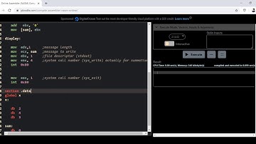 Sum of Number In Assembly Language | Assembly Language Tutorial |